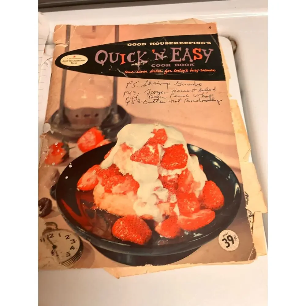 N/A cookbooks vintage